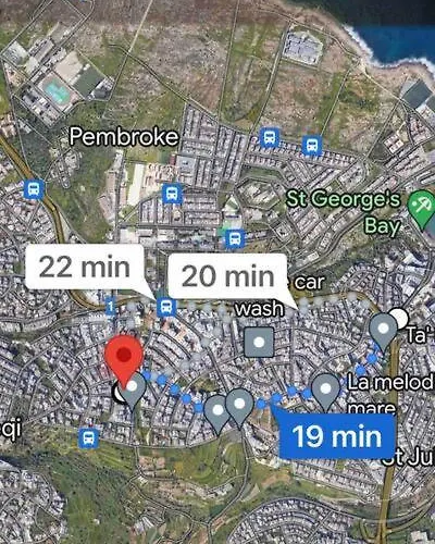 Exquisite Modern Luxury In Malta - Walking Distance To The Restaurants & Night Life 아파트 *